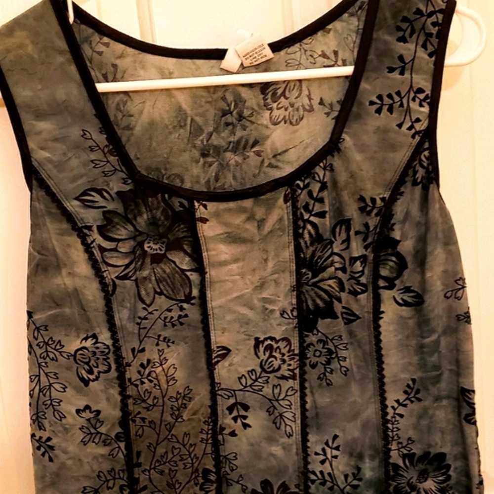 Velvet Print Tank